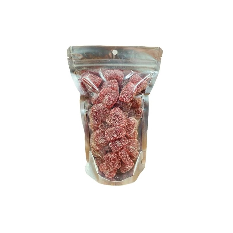 Candy Retailer Cinnamon Jelly Hearts 1 Lb
