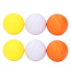 6Pcs Golf Balls Set 3 Colors Textured Surface Balls and
