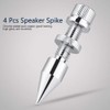 4 Piece Speaker Spikes, Speaker Spikes Feet, Insulation Spikes, Stand,