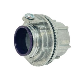 Appleton Electric Lot of 5 Appleton HUBG100DN 1” Insulated Rain tight Conduit Grounding Hub Zinc