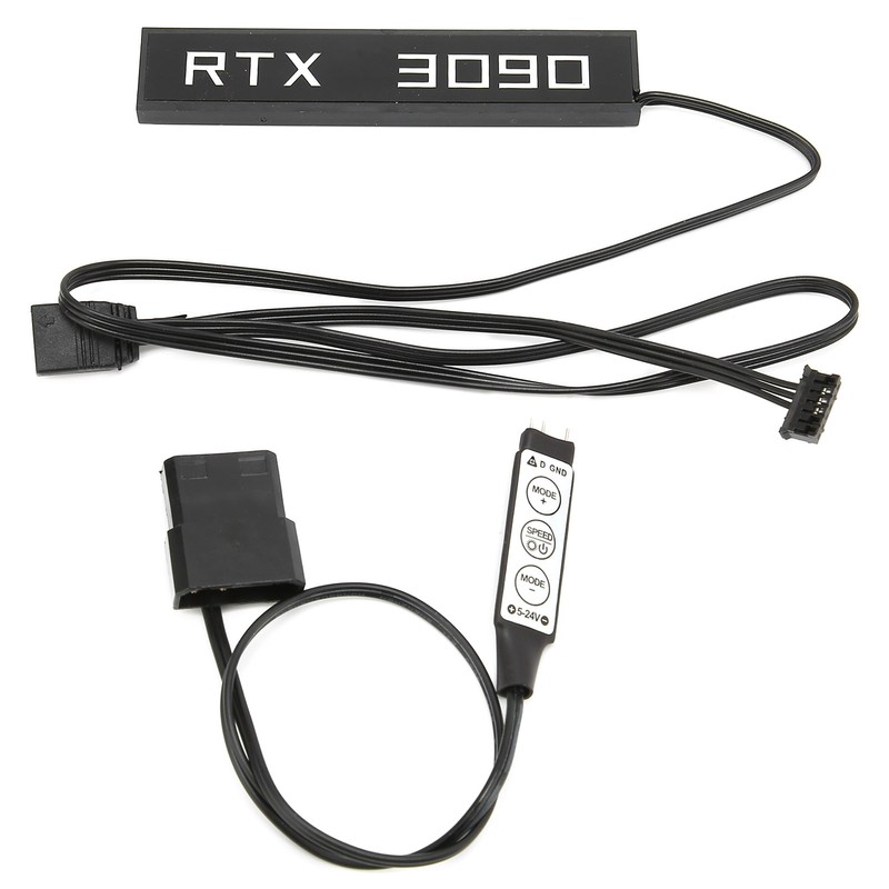 Graphics Card RGB Light 3pin 6pin 50cm Lighting Effect Synchronize