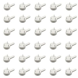 ZYAMY 30pcs Picture Hangers Without Nails Plastic Photo Frame Traceless Hook Nail Hardwall Hanger for Concrete Wall, Hardwall and Drywall