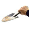 Takagi Stainless Steel Cooperative Handle Scoop, Silver (Stainless Steel)
