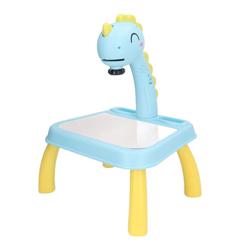 Drawing Projector Table Cute Dinosaur Design Bright Colors Detachable Smart