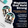 Trash Panda Magnets Magnet - 2 Pack - 5 Inches