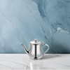 iplusmile Stainless Steel Oil Container with Strainer Oil Storage Pot