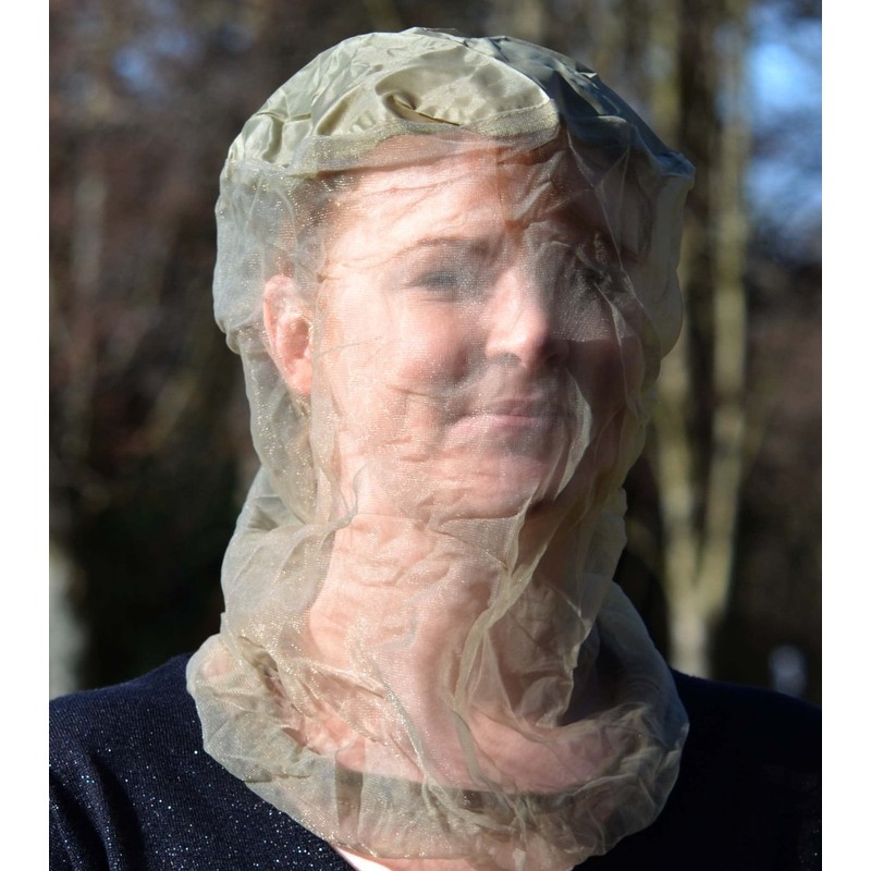 Smidge Midge and Mosquito-Proof Super Lightweight Head Net - Green,