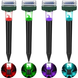 Unbranded Waterproof Sonic Repeller with LED for Outdoors