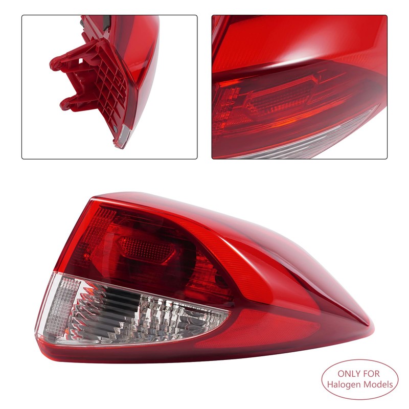 LYNICESHOP Tail Light Assembly for 2016 2017 2018 Hyundai Tucson,