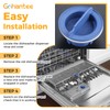 WPW10077881 Dishwasher Rinse Aid Cap Replacement for Whirlpool and KitchenAid