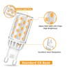 Lososuch G9 LED Bulb Dimmable 5W 550M 2700K Soft Warm