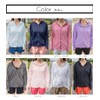 Growncharm SYZ4027 Women's Rash Guard, Cool Material, With Hole Fingers,