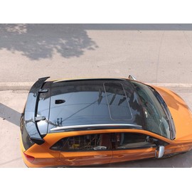 MUTUSAISI Universal Rear Window Roof Spoiler Drilling Installation Wing Compatible with Most Hatchback/SUV/Wagon/Minivan (with LED Light)