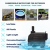Roamoris Automatic Fountain Pump With Level Sensor,110V Small Submersible Water