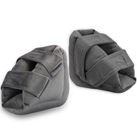 NIdreamCE Heel Protectors for Pressure Sores，Adjustable Foot Cushion Pillow to Relieve Pressure from Sores and Ulcers for Bedridden Patients Supplies (2)