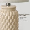 USumkky 24" Modern Ceramic Bedside Lamp Set of 2 for
