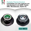 OPPAHA Visiotherm Thermo Control Pot Lid - Handle Compatible with
