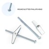 1/8X2-Inch Toggle Bolt and Wing Nut for Hanging Heavy Items