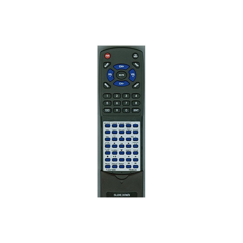 Replacement Remote Control for PROSCAN PLEDV1948A, PLEDV2213A-B, PLEDV1945A-B