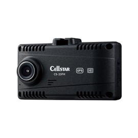 CELLSTAR CS-23 FH 2 Megapixels FullHD HDR Dash Camera, 1.44 Inches, MicroSD (16 GB), Parking Surveillance, Made in Japan