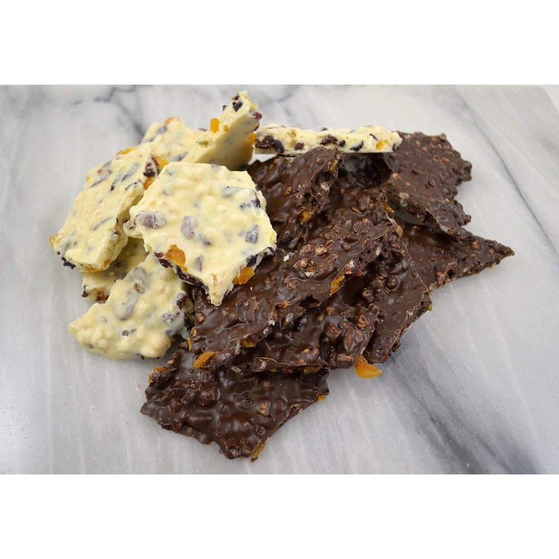 Vermont Nut Free Chocolates Crispy Fruit Bark (Dark Chocolate) 8