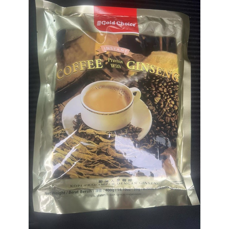 Golod Choice Gold Choice Instant Premix Ginseng Coffee 20 Sticks
