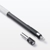 MUJI 83767587 Low Center of Gravity Mechanical Pencil, Black, 0.3mm,