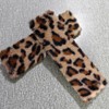 LOTEZAVA Auto Seat Belt Cover Leopard 2-Pack for Car Universal