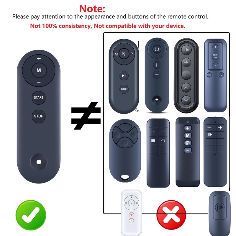 Replacement Remote Control for Yagud Walking Pad Treadmill ZF0301