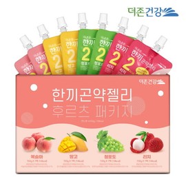 Douzone Healthy One Meal Konjac Jelly Fruit Package 150g 28 packs 1 box / 더존건강 한끼 곤약젤리 후르츠패키지 150g 28팩 1박스