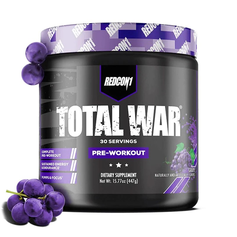 Redcon1 Total War Preworkout Uva 441 grs 30 serv Redcon1