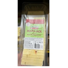 Cabot Pepper Jack Slices Cheese - 2.5 lb