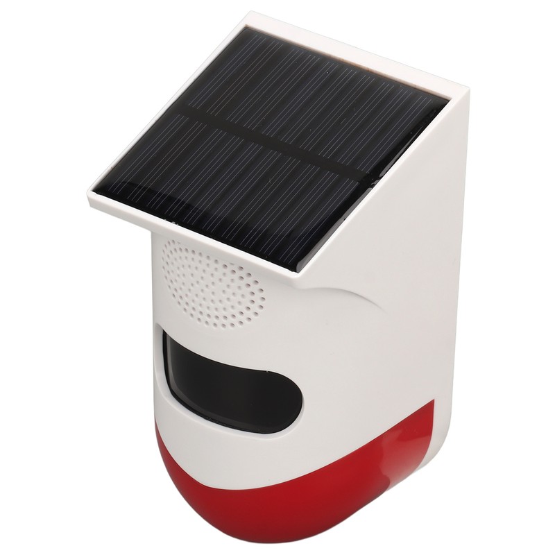 Solar Strobe Light Alarm Waterproof Waterproof Anti Theft Outdoor Motion