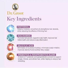 Dr. Groot 【US Seller】Dr. Groot Microbiome Scalp Fortifying Serum Treatment 200ml+Free gift