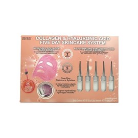 Skin Treats Collage Glitter & Hyaluronic Acid Ampoules 5 Day Skincare System