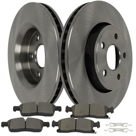 SCITOO Front 12.99" Brake Pads and Rotors Kits Fit For Dodge For Durango 2012-2020,For Jeep For Grand Cherokee 2012-2020