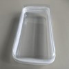 LSGCQ Clear Hard Shell Zipper Case 3 PCS Plastic Zipper