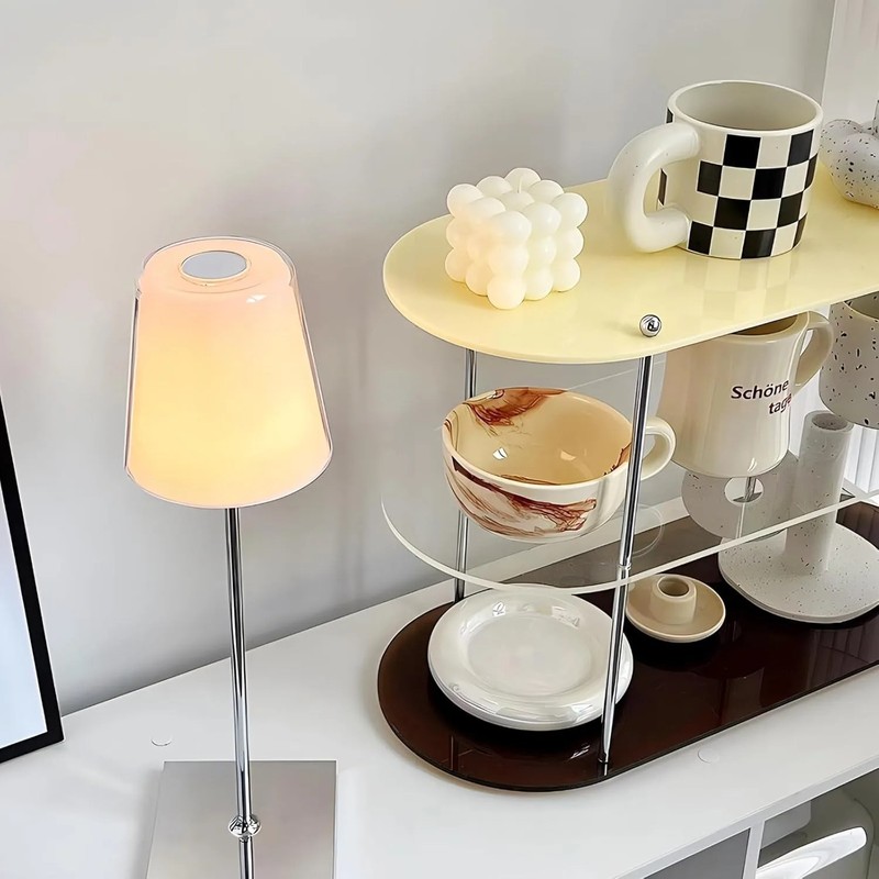 Acrylic Desktop Organizer – 3 Layer Display Shelf, Perfume Jewelry