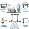 efluky Ironing Board Hanger with Removable Hooks, Ironing Board Holder
