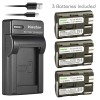 Kastar BP-511 Battery or Slim USB Charger for Canon Optura