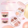 LiangNiShi 4 Color Eyeshadow Palette Teardrop Bag Makeup with Concealer