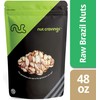 Raw Brazil Nuts, Unsalted, No Shell, Whole, Superior to Organic