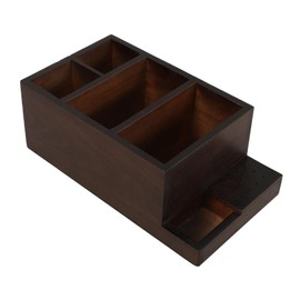 VICASKY Nail Tool Storage Organizer Vintage Nail Art Holder for Polishing and Easy to Clean for Home and Salon Use Keeps Manicure Essentials Tidy