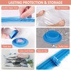16 Pack Travel Vacuum Storage Bags with Rechargeable Wireless Electric