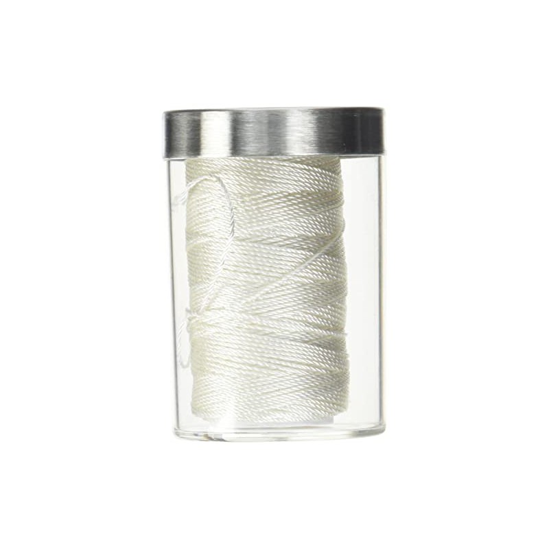 Ibili Kitchen String 6 m with Dispenser, Rayon, White/Transparent/Grey, 4