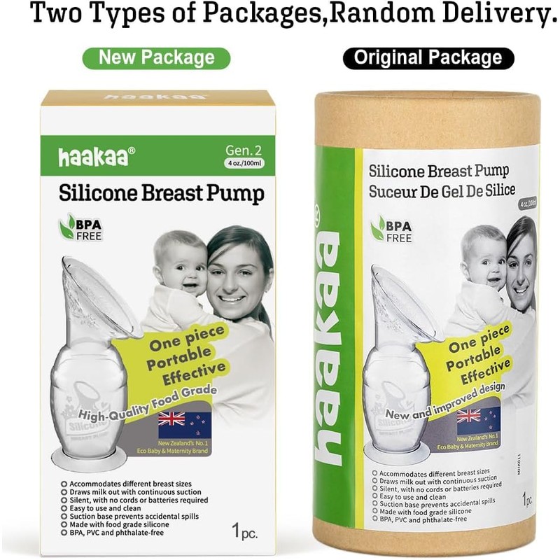haakaa Gen.2 Manual Breast Pump 100ml/4oz