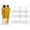 Chanyarn Women's 100% Merino Wool Sweater 2024 Fall Winter Crew