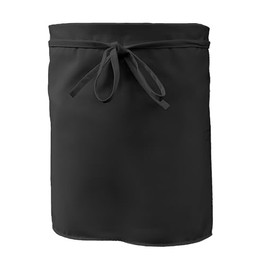 Grevotex Apron 50 x 100 cm Black (Many Colours) Cooking Apron Waiter's Apron Baking Apron, black