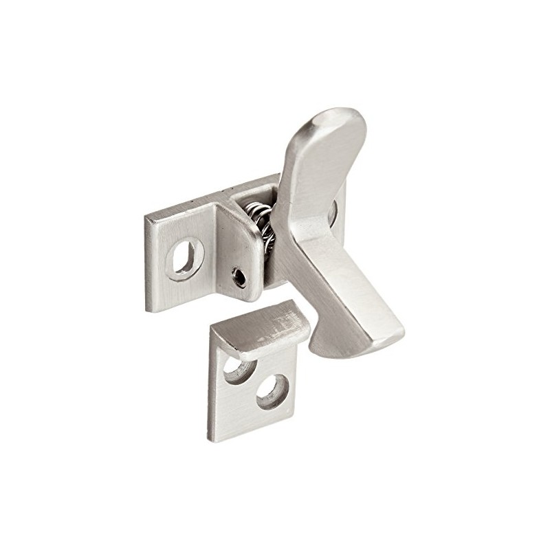 Slide-Co 244691 Cabinet Door Elbow Catch, Satin Nickel Plated (Single