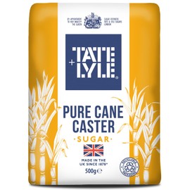 Tate & Lyle Fairtrade Caster Sugar (500g) - Pack of 2